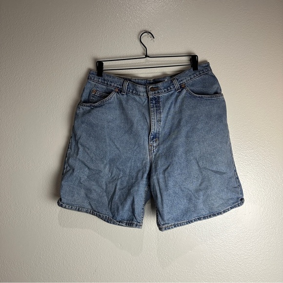 Levis 950 Shorts Vintage Size 18 Relaxed Fit Denim - Picture 1 of 7